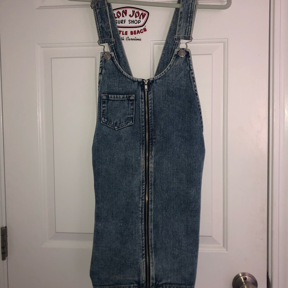 Pacsun Denim Overall Dress Size Small